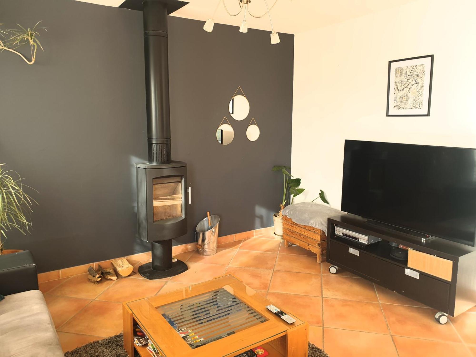 Maison Spacieuse Face Aux Pyrenees Carla-Bayle Chambre photo