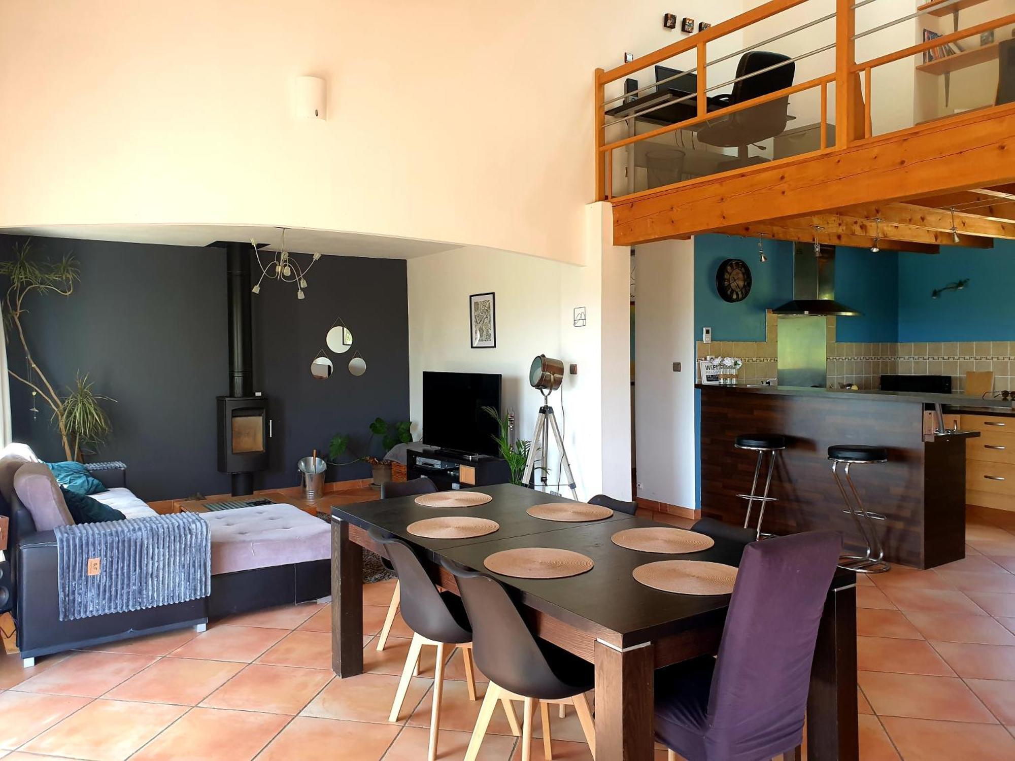 Maison Spacieuse Face Aux Pyrenees Carla-Bayle Extérieur photo